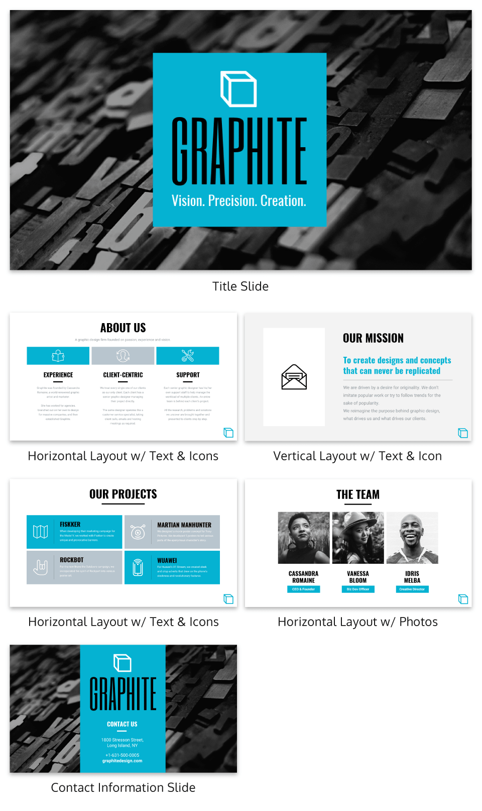 design presentation layout