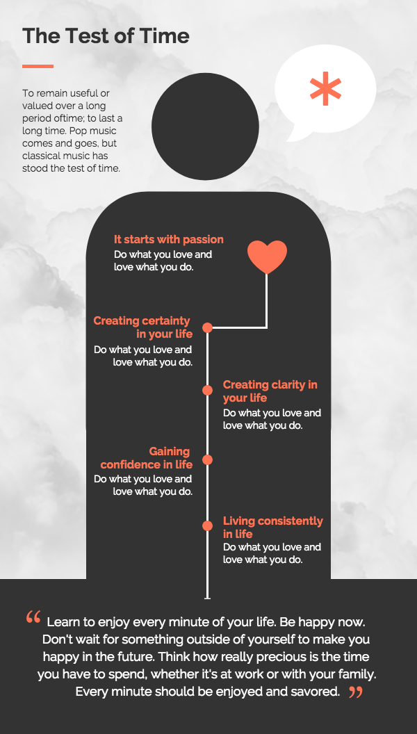 Lost in Time Infographic Template