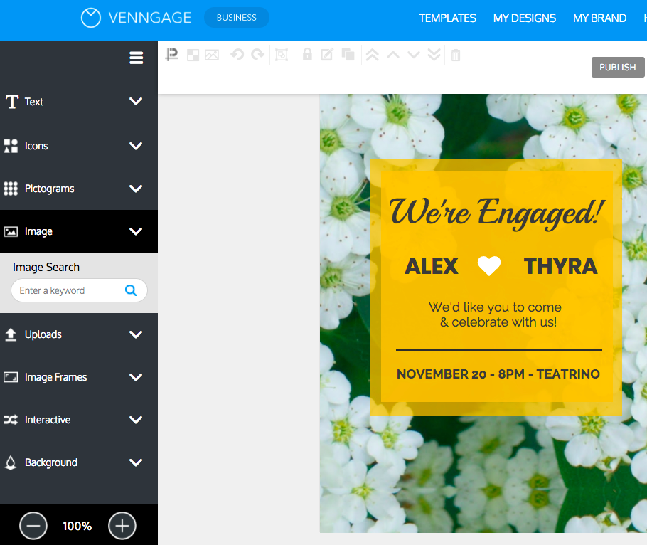 Design Invitations People Love Venngage Online Invitation Maker