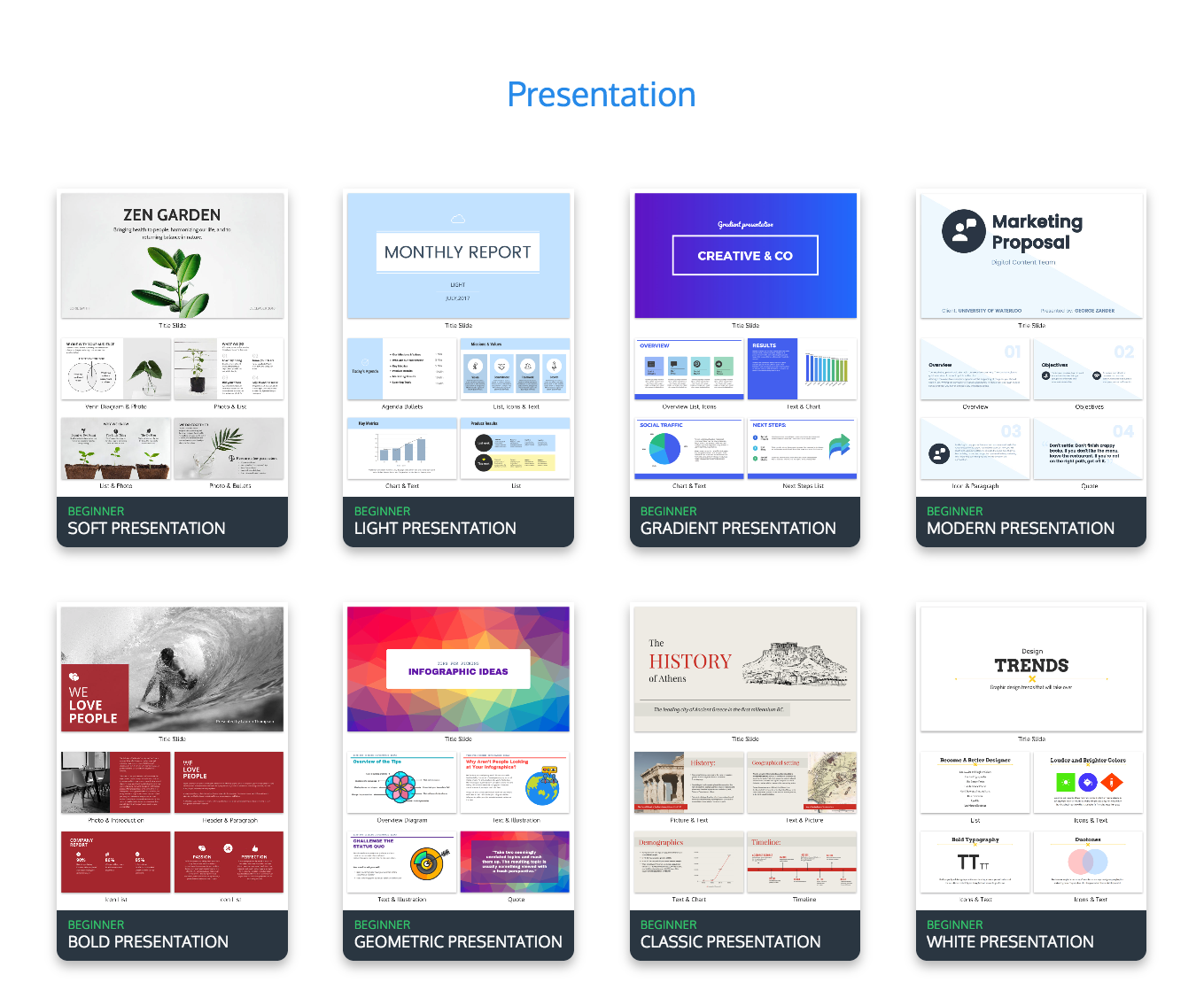 marketing presentation maker