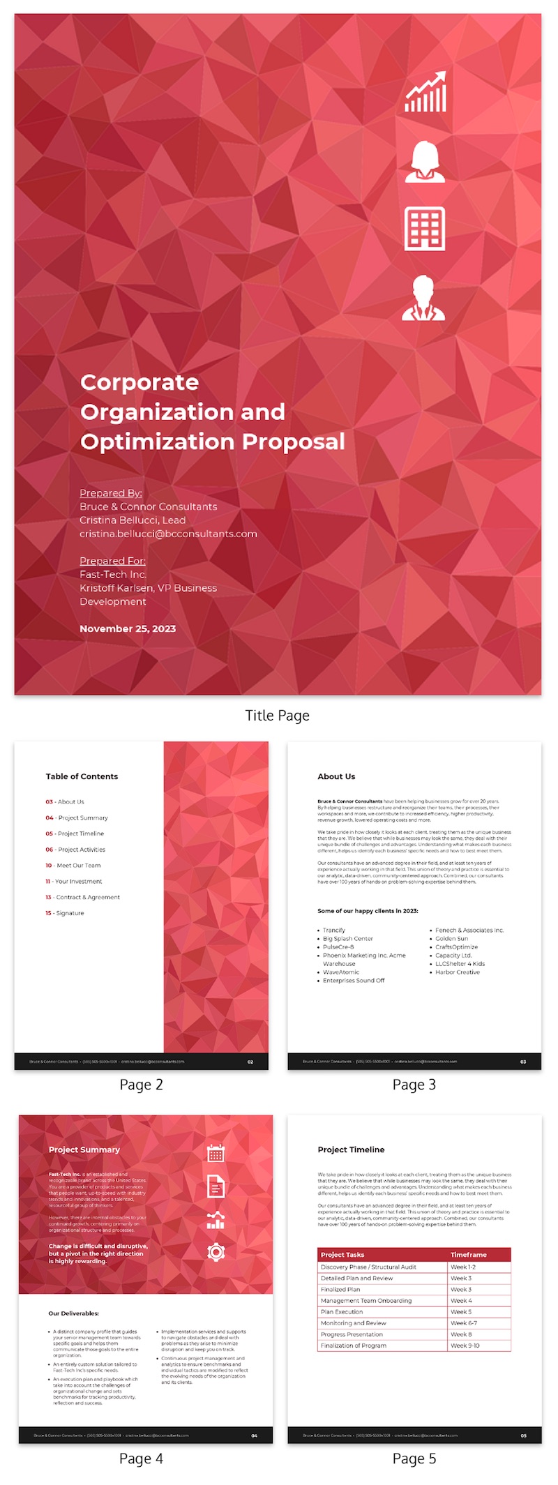 20 consulting proposal templates to close deals venngage business consulting proposal