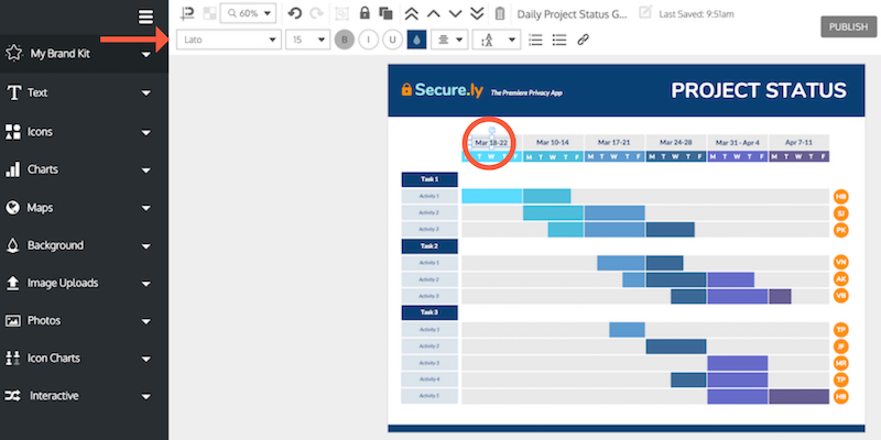 Gantt Chart App