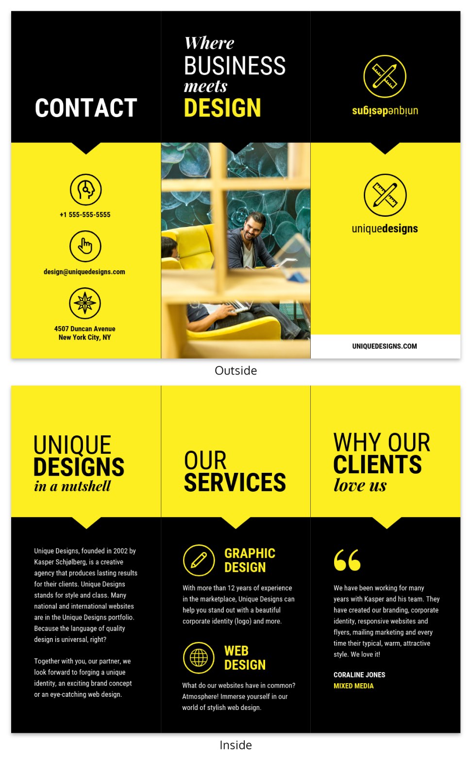 21 brochure templates and design tips to inform your drive brochure template