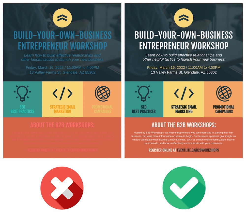 Business Entrepreneur Workshop Event Poster Design Template1