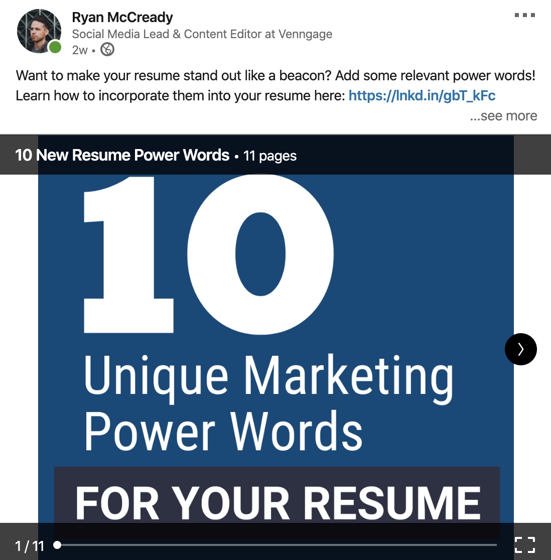 how to add paper presentation in linkedin