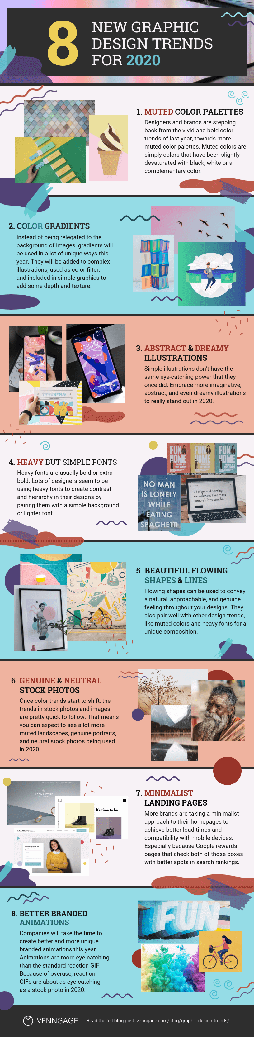 Graphic Design Trends 2020 Infographic