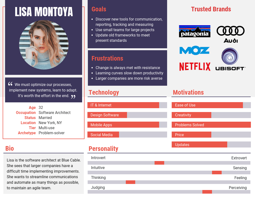 modelo de plano de negocios guia de persona