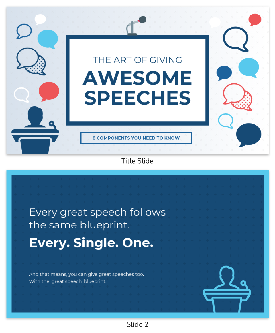 Speech Presentation Template