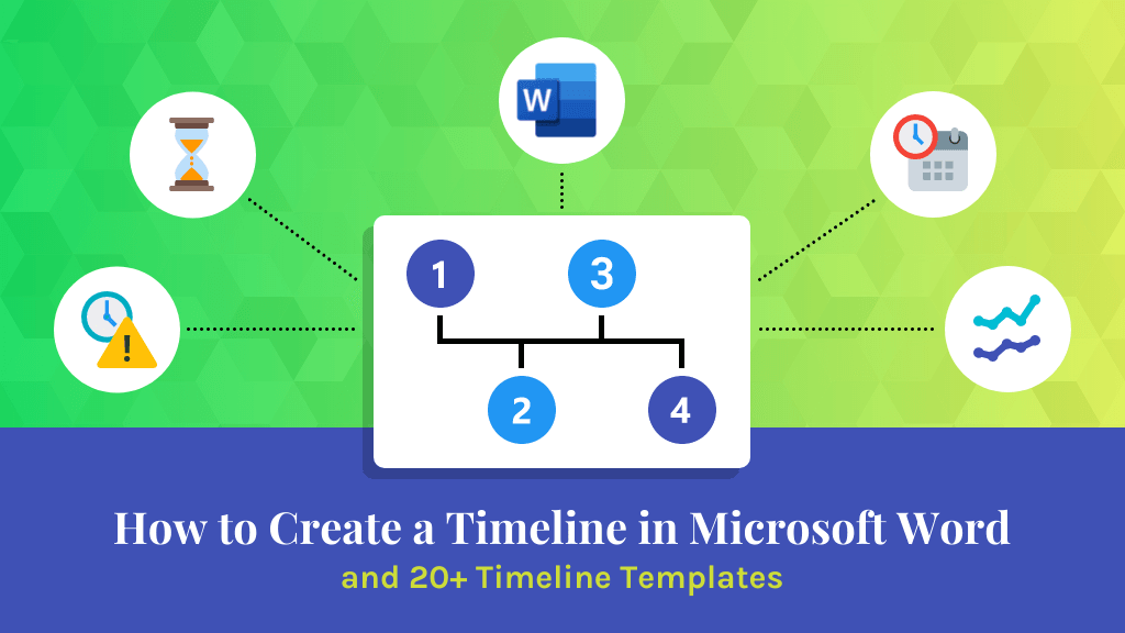 timeline template microsoft word