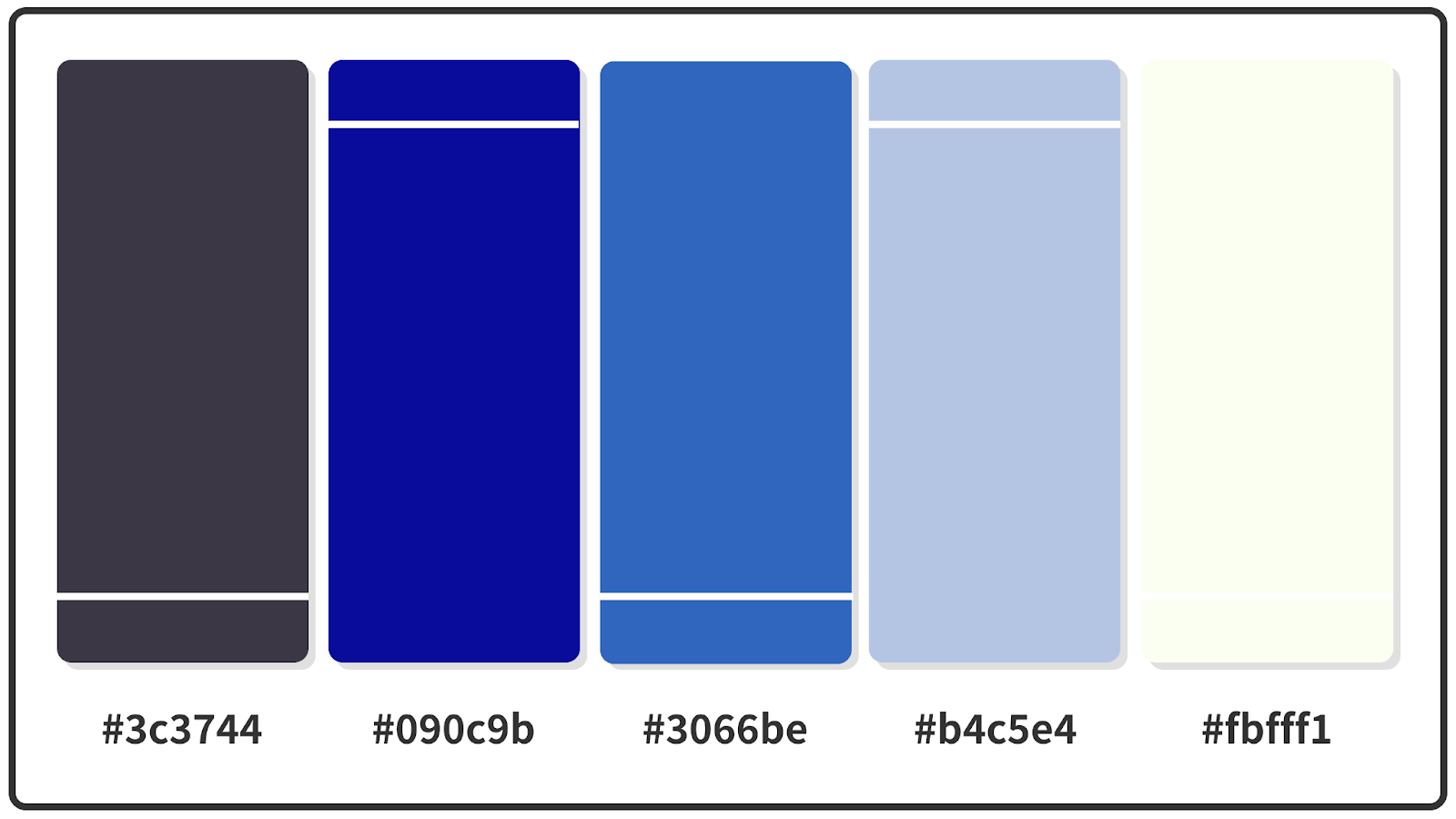 27 Best Blue Color Palettes With Names Hex Codes 40 OFF