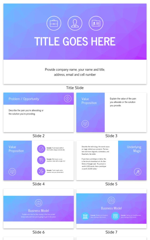 Gradient Guy Kawasaki Sales Deck Template