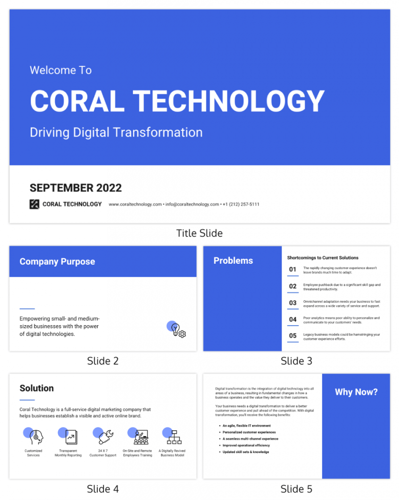 Sequoia Capital Pitch Deck Presentation Template
