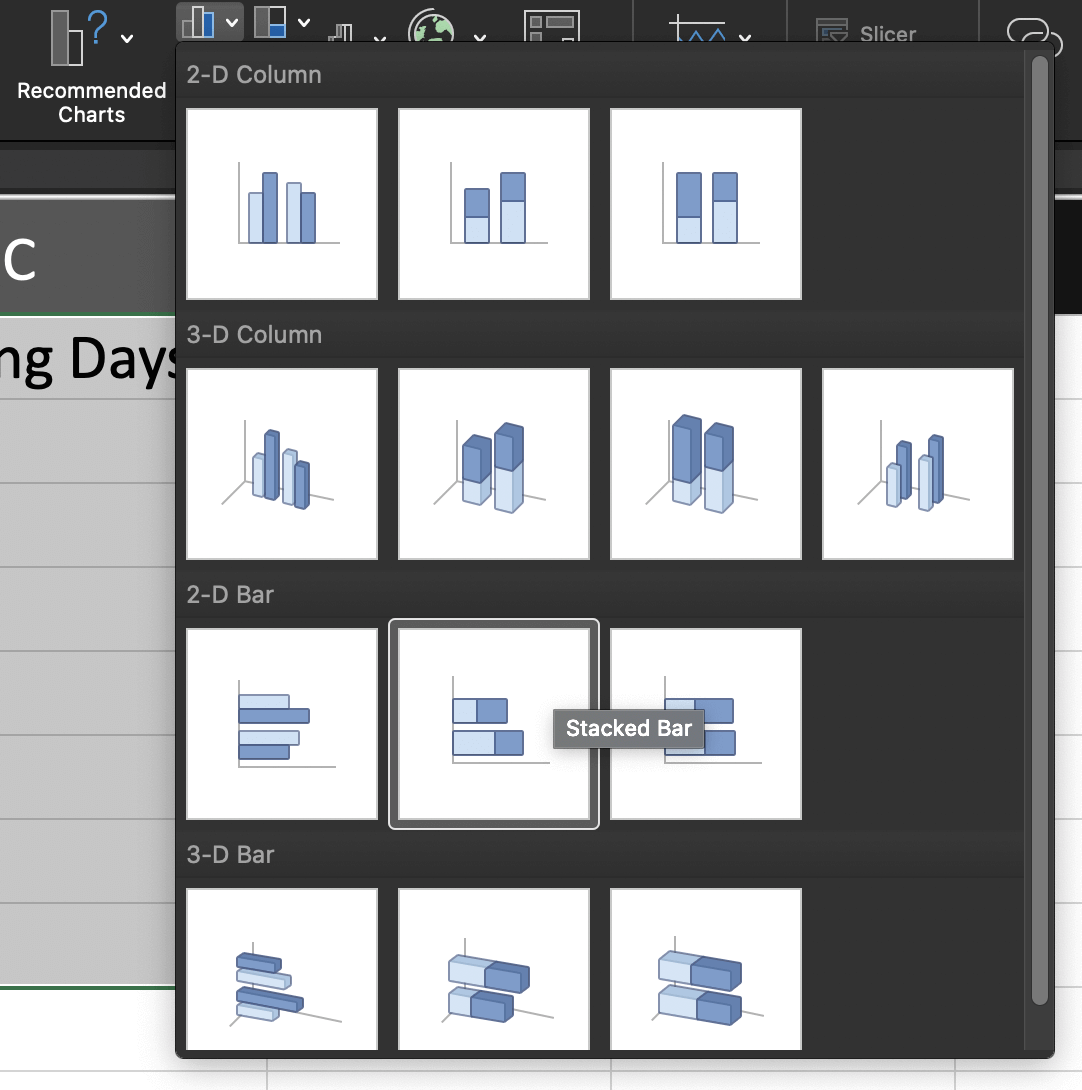 gantt chart excel