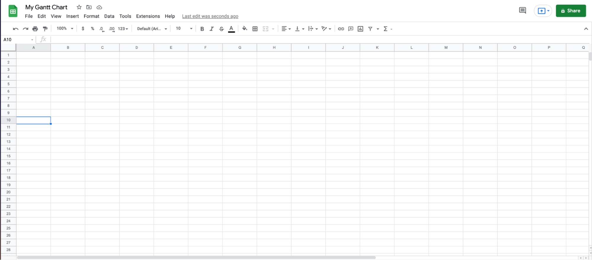 gantt chart google sheets