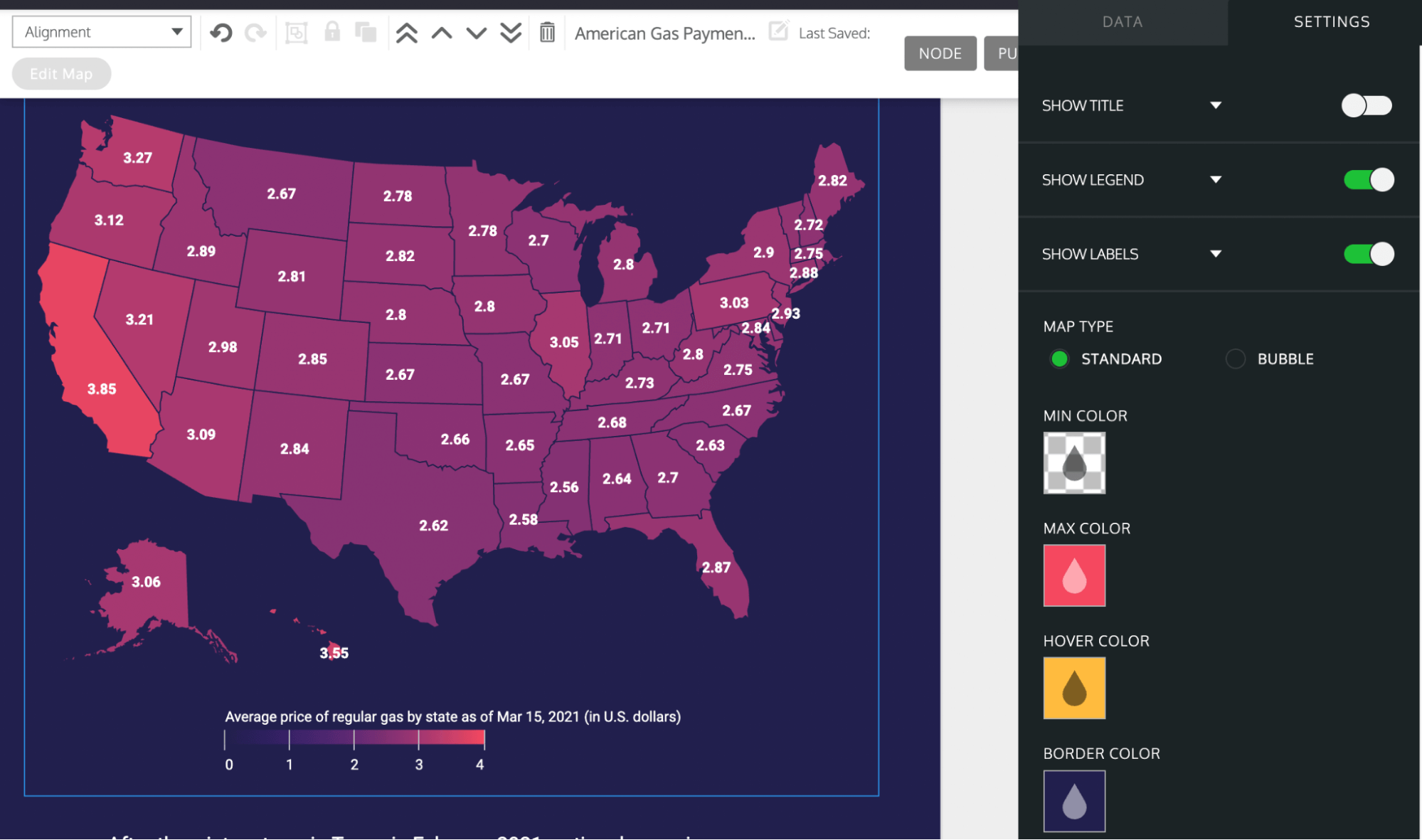 choropleth map