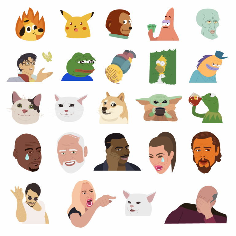 20 Viral Meme Icons To Express Yourself Perfectly Free Download 