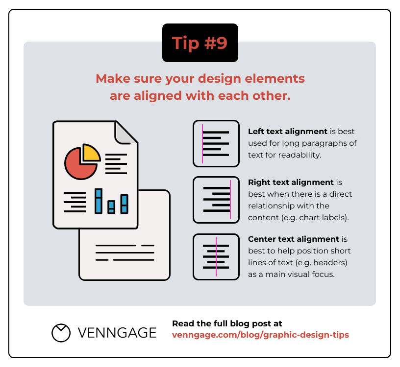 A Brief Guide to Alignment — A Design Principle - Venngage