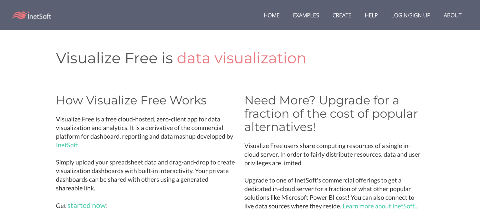 best free data visualization tools