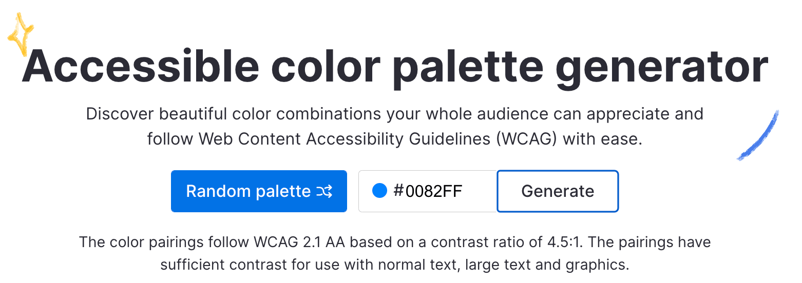 accessible colors