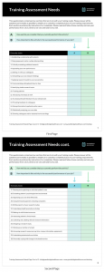 12+ (Non-Boring) Training Checklist Templates - Venngage