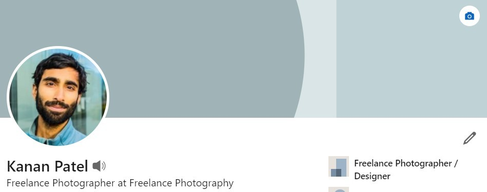 How to add or change your background photo on LinkedIn 1