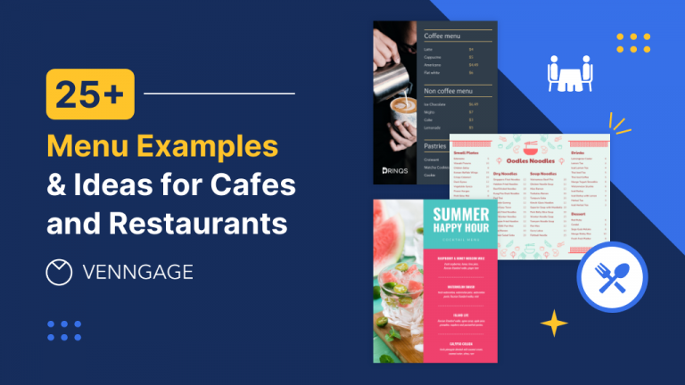 25+ Menu Examples & Ideas for Restaurants and Cafes - Venngage
