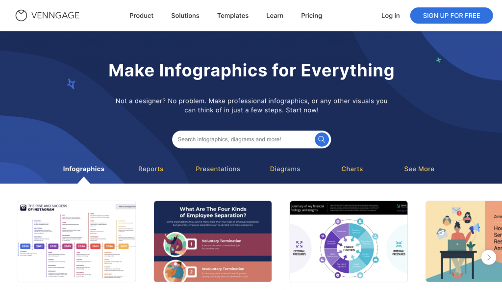 best infographic presentation software