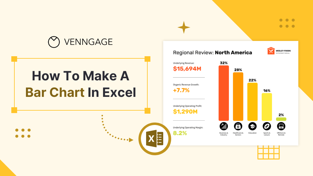 How To Create A Bar Chart In Excel - Venngage