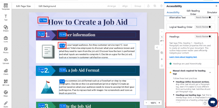 How To Create An Accessible Document in 9 Steps - Venngage