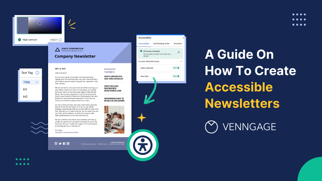 accessible newsletters