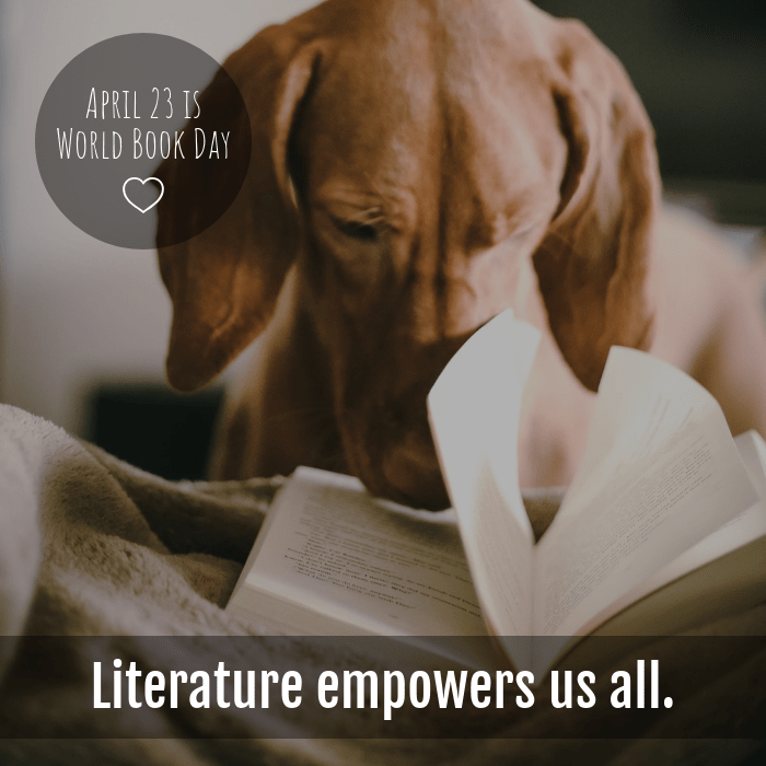 Puppy World Book Day Instagram Post Template 