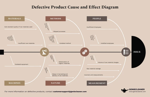 Ishikawa Cause and Effect Diagram