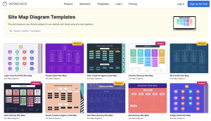 10+ Site Map Templates to Visualize Your Website - Venngage