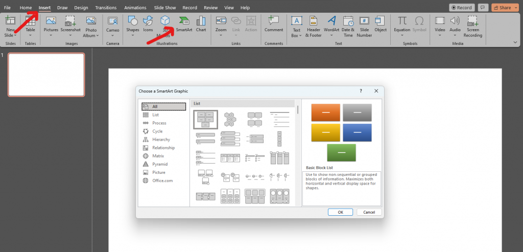 infographic template free powerpoint