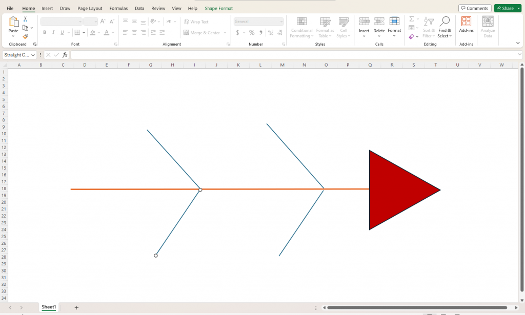 cause categories fishbone excel