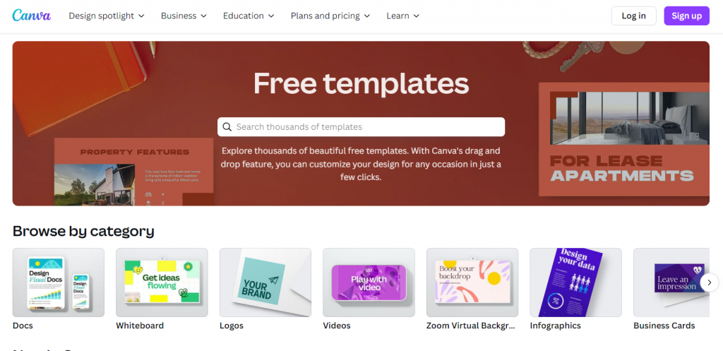 canva templates