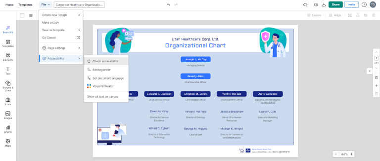 How to Create an Organizational Chart in Google Slides (2026) - Venngage