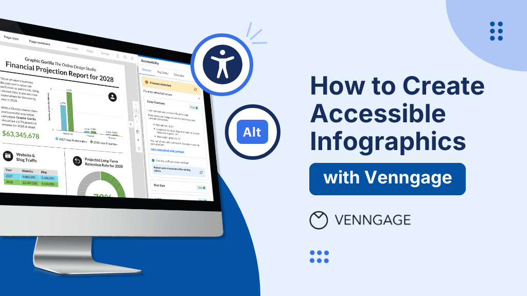 How to Create Accessible Infographics With Venngage header image