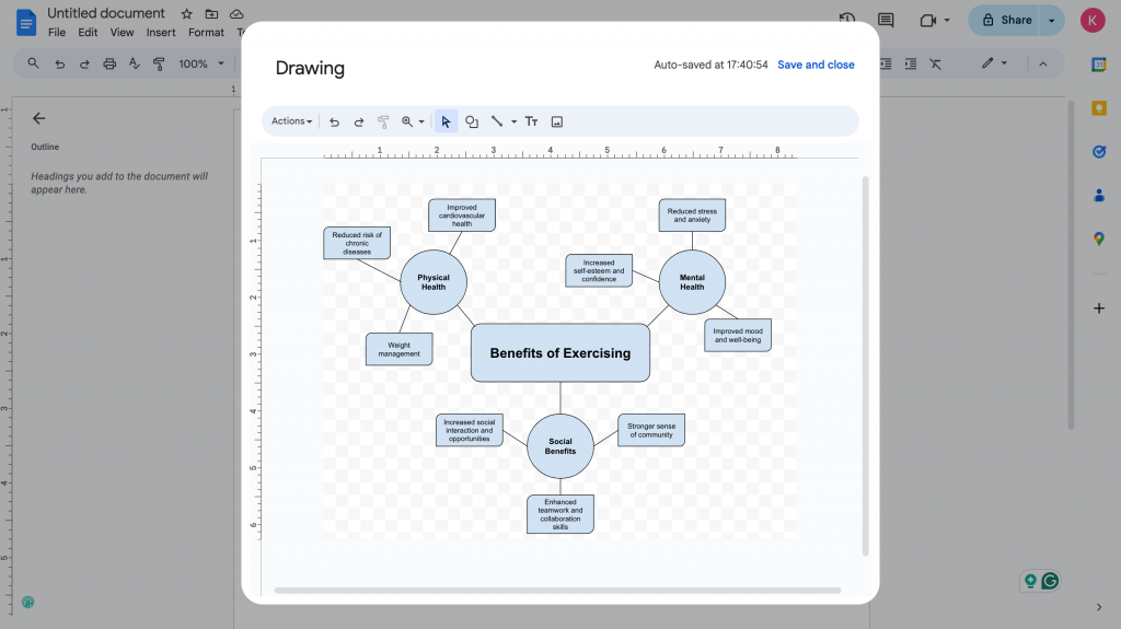 Screenshot 7 - Adding Sub-Branches and Details for Your Mind Map