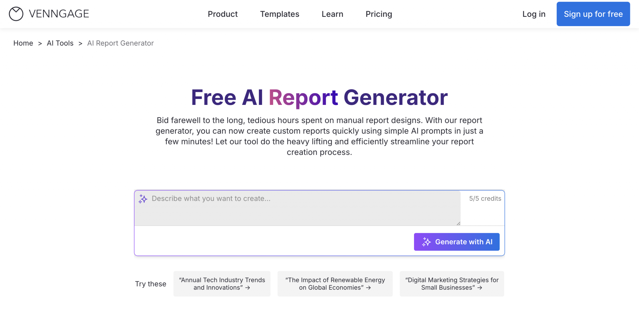How AI Simplifies Data Visualization for Business Reports - Venngage