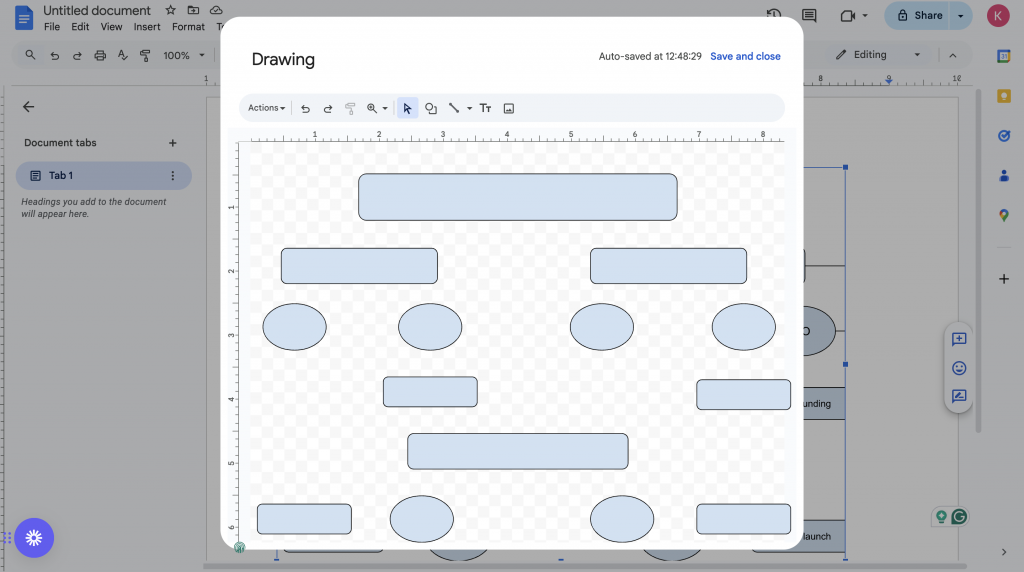 Screenshot 4: Adding Decision Nodes and End Nodes