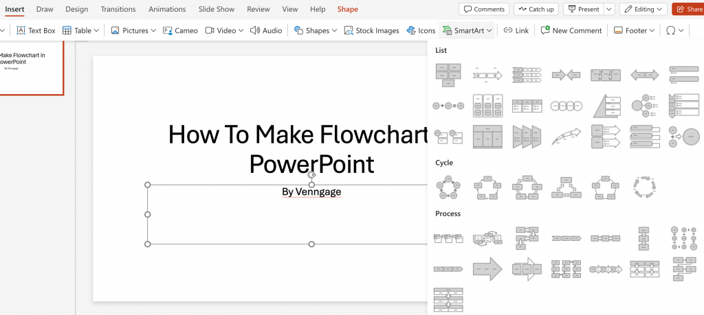 How to Make Flowcharts PowerPoint