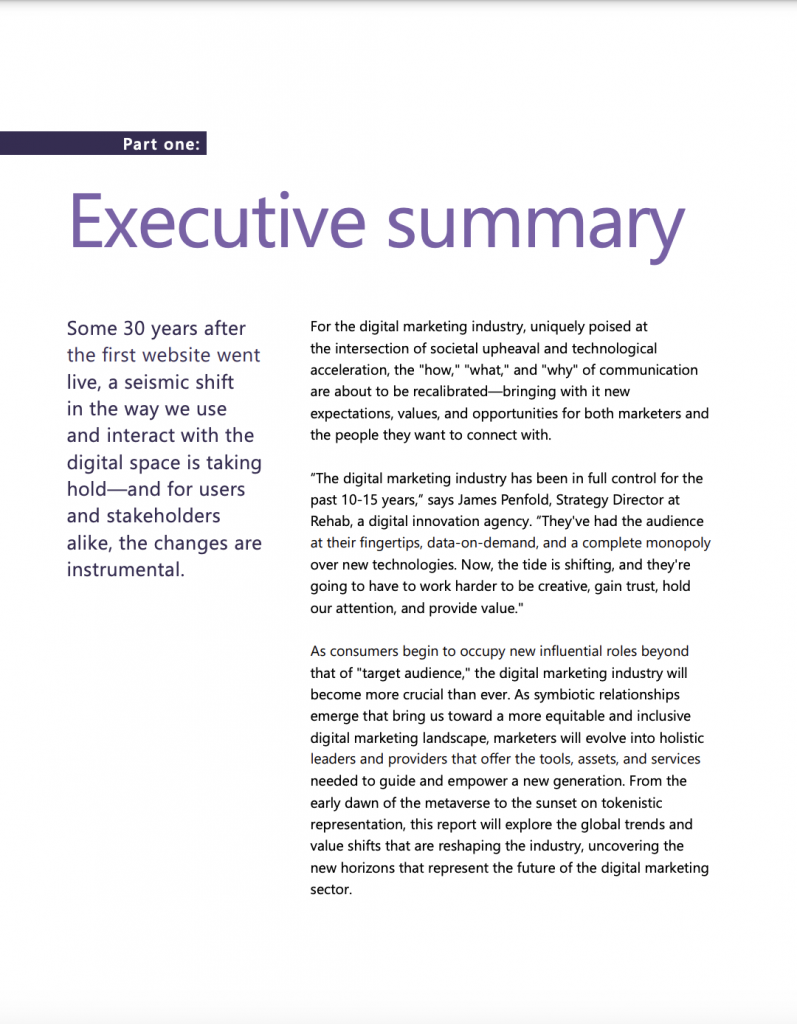 digital marketing white paper by Microsoft