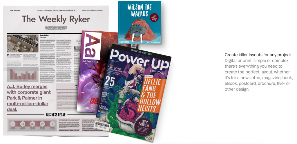 affinity designer for making flyers