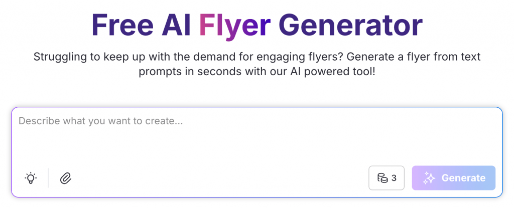 venngage ai flyer maker
