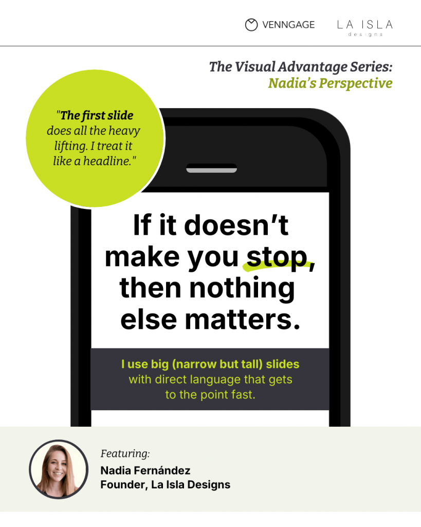Nadia Fernandez's take on visual brand strategy