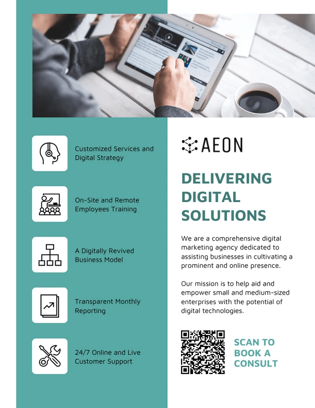 Company Business Flyer Template