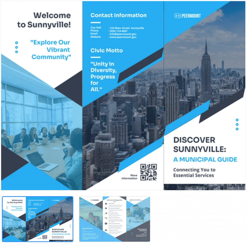 Municipal Services Directory Brochure