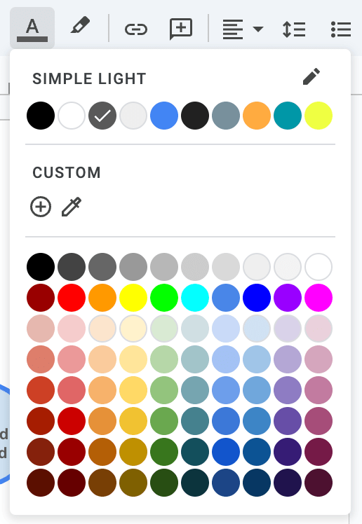 customize timeline in google slides