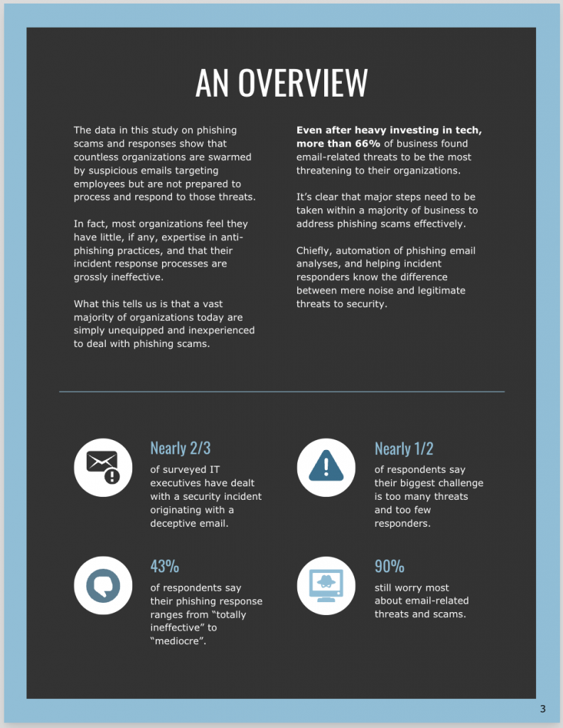 Cyber Security Phishing Scam White Paper Template